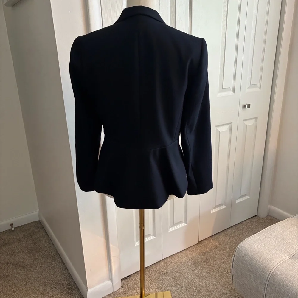 Emily Designs Classic Navy Blazer Jacket size 10 - Picture 5 of 7